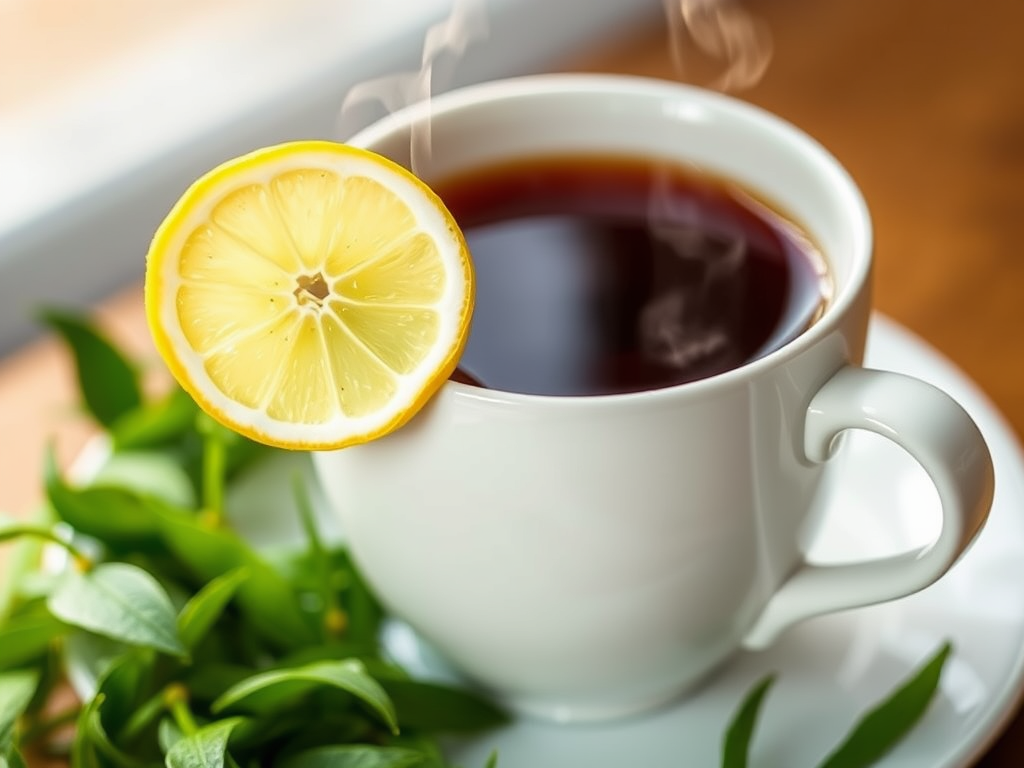 🍋 Benefícios de Adicionar Limão ao Chá: Uma Gota Pequena, Um Grande Efeito!