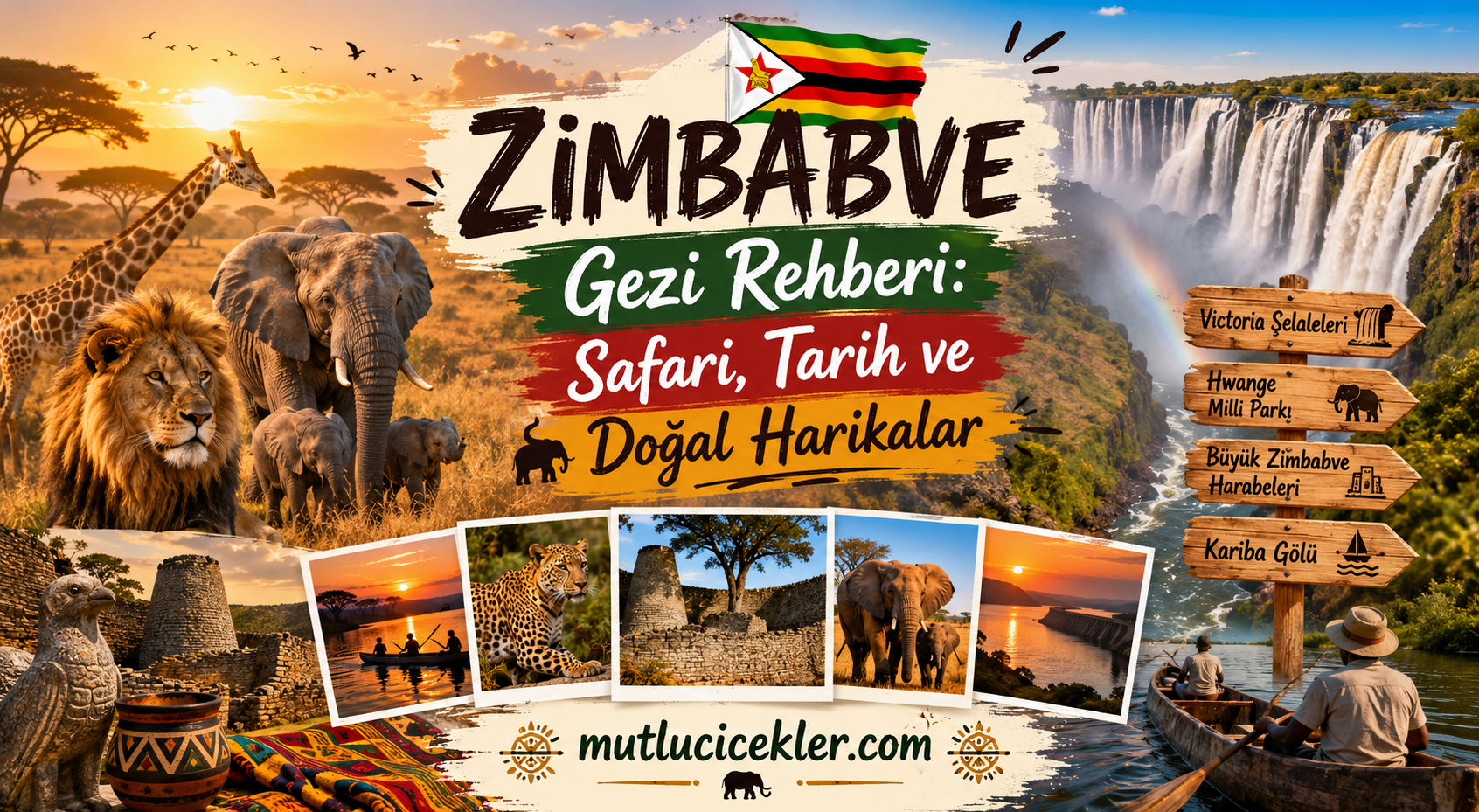 Zimbabve Gezi Rehberi: Safari, Tarih ve Doğal Harikalar 🌍✨
