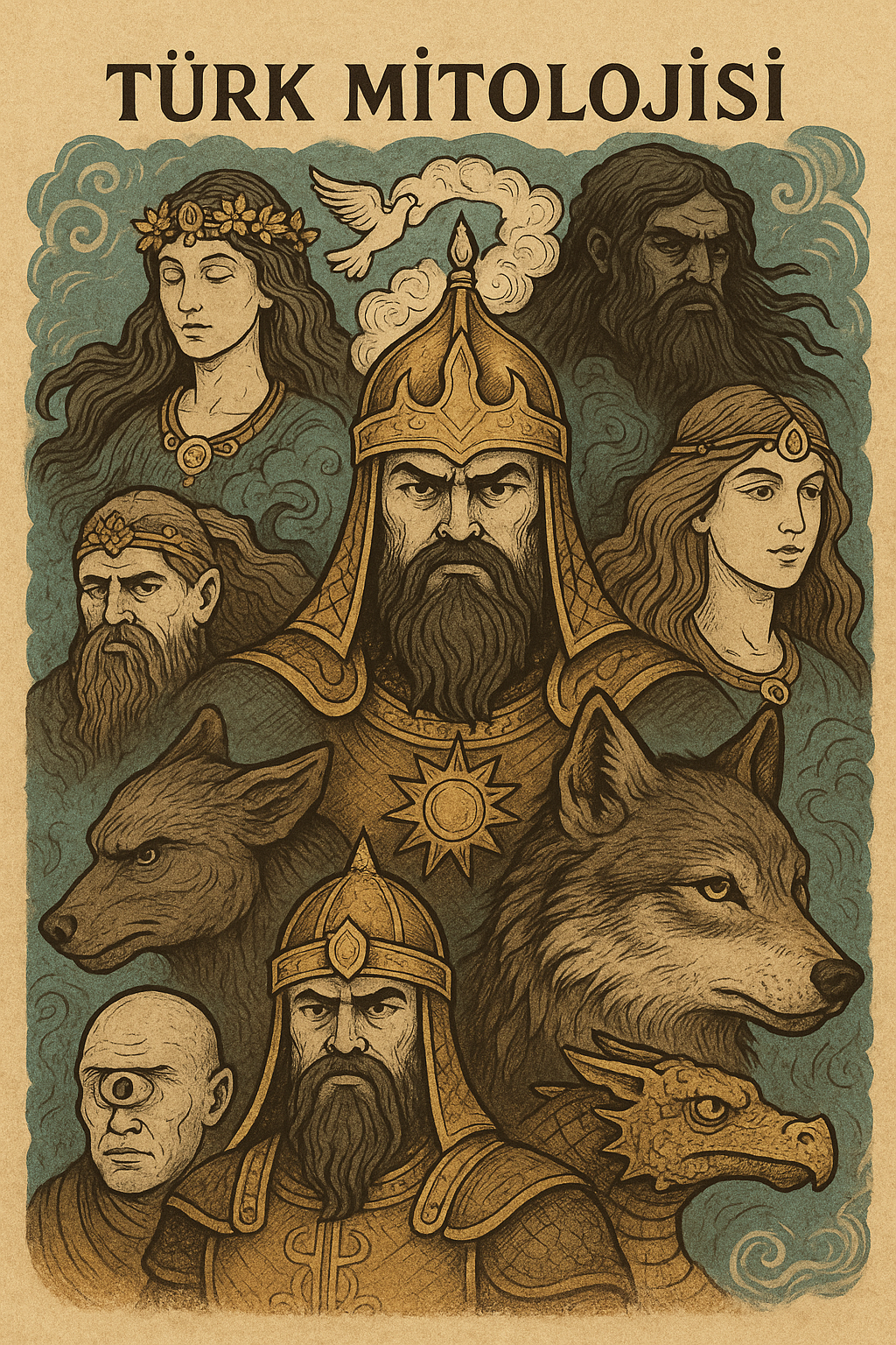 🐺 Türk Mitolojisi: Efsanelerle Dolu Bir Dünya