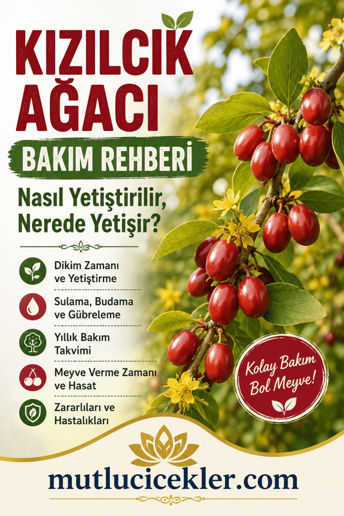 Kızılcık Ağacı Bakım Rehberi