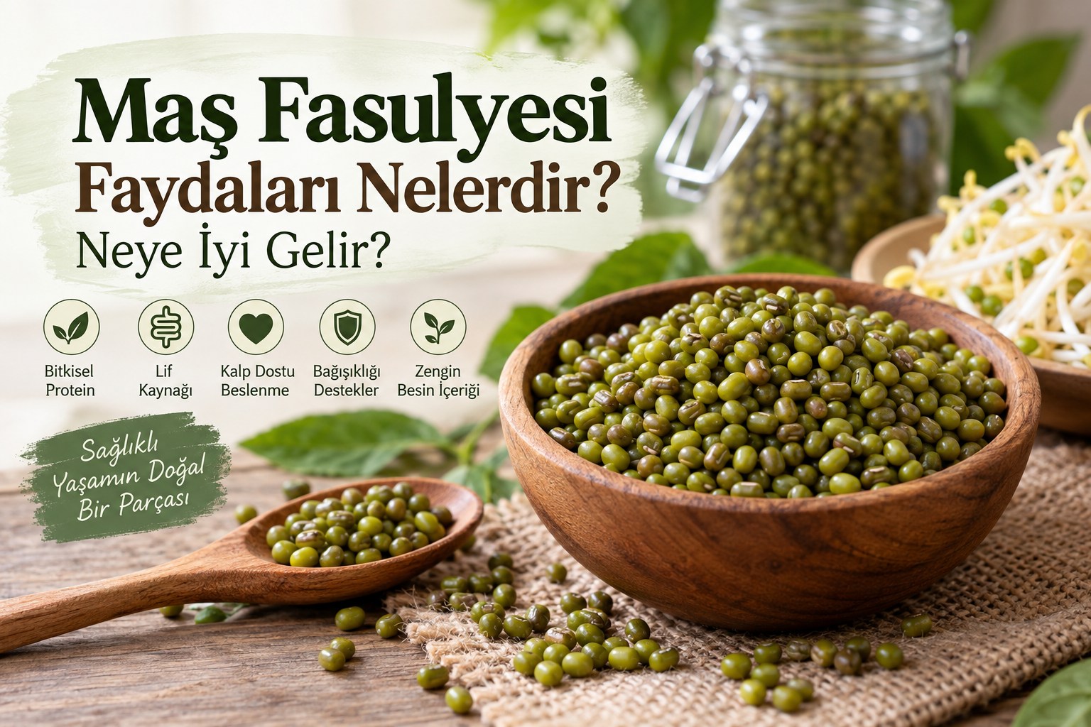 Maş fasulyesi faydaları ve besin değeri