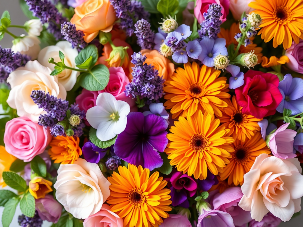 Yenilebilir Çiçekler 🌸: Doğanın Renkli ve Lezzetli Hediyeleri