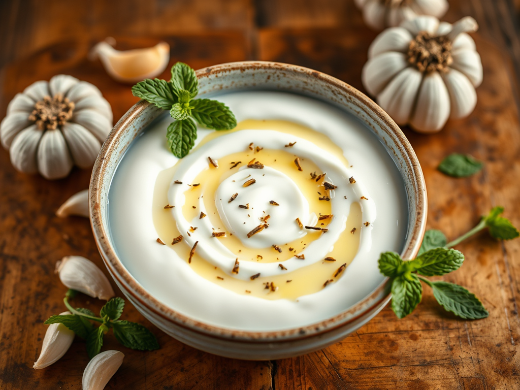 🧄 Haydari Tarifi: Yoğurtla Gelen Lezzet