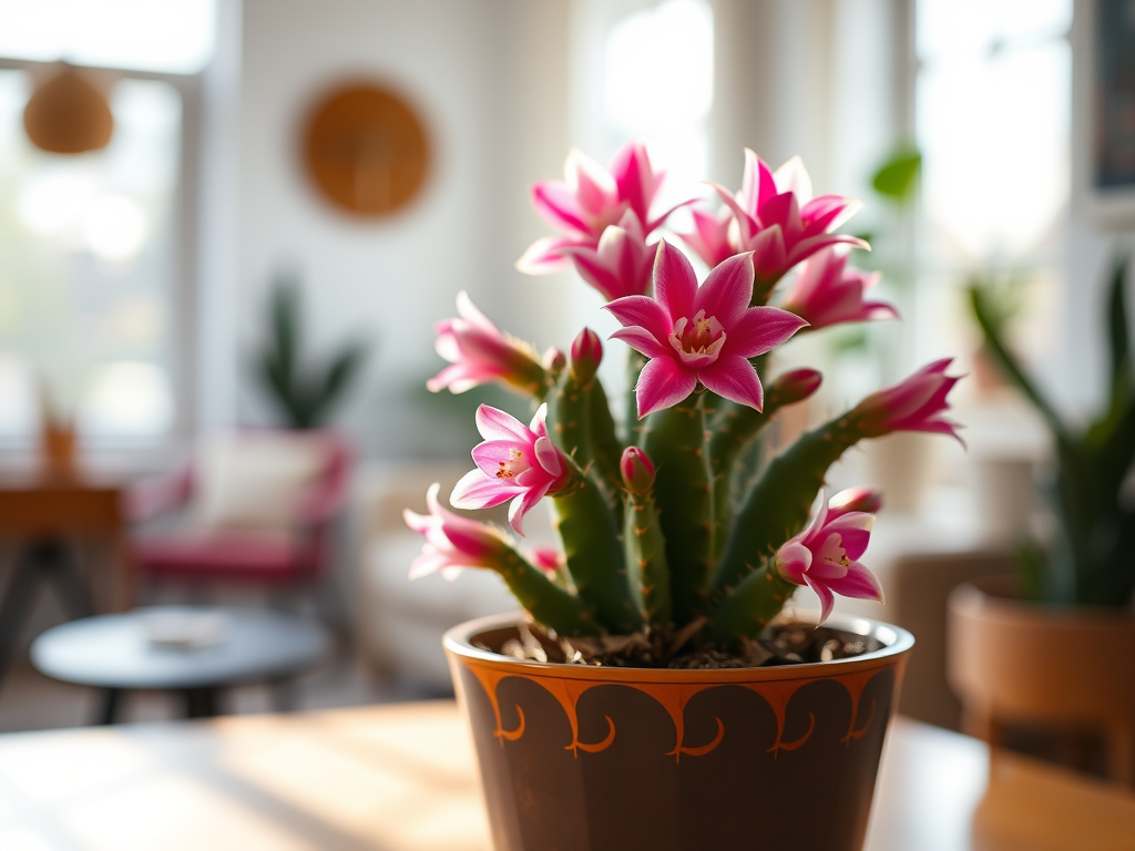 🌵 Orkide Kaktüsü (Schlumbergera) Bakımı: Detaylı Rehber