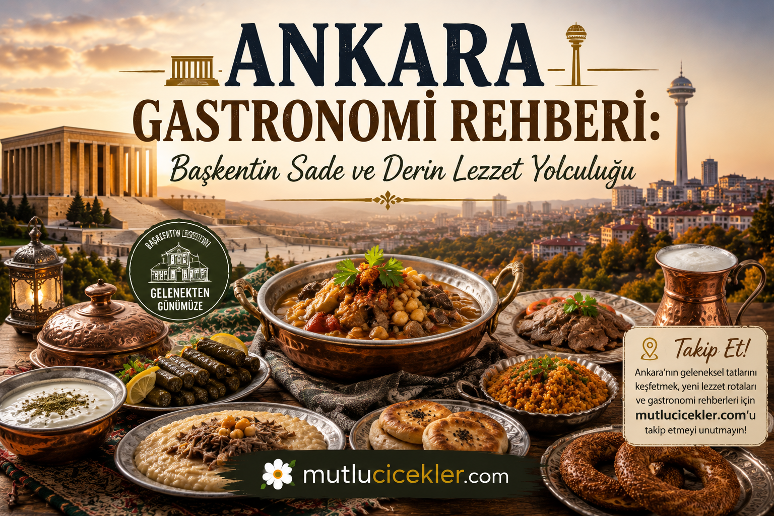 🏛️ Ankara Gastronomi Rehberi: Başkentin Sade ve Derin Lezzet Yolculuğu