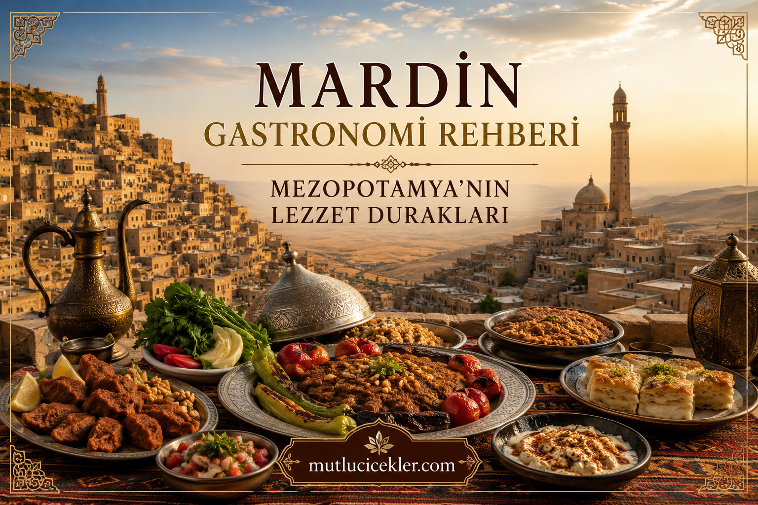 🧿 Mardin Gastronomi Rehberi: Mezopotamya’nın Lezzet Durakları