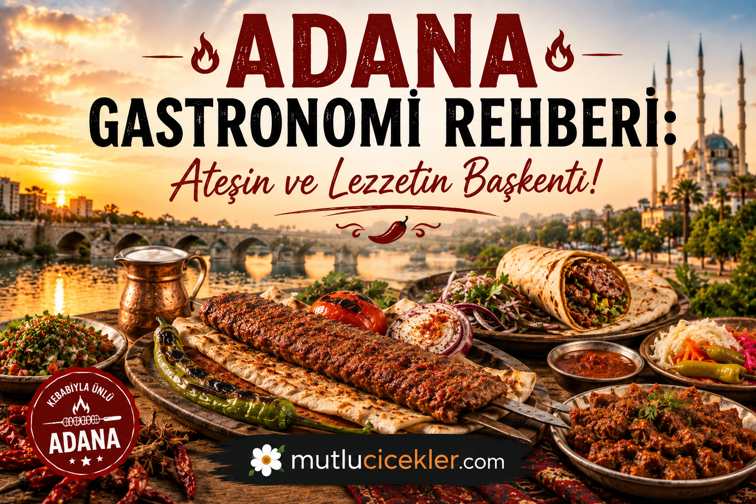 🔥 Adana Gastronomi Rehberi: Ateşin ve Lezzetin Başkenti!