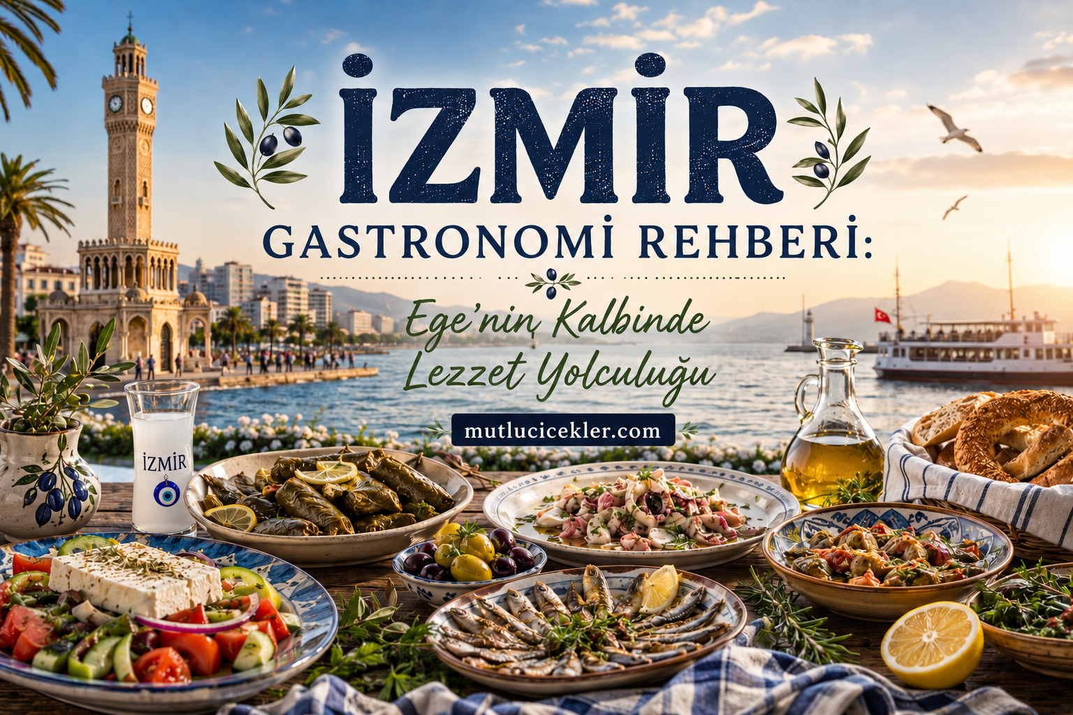🍽️ İzmir Gastronomi Rehberi: Ege’nin Kalbinde Lezzet Yolculuğu
