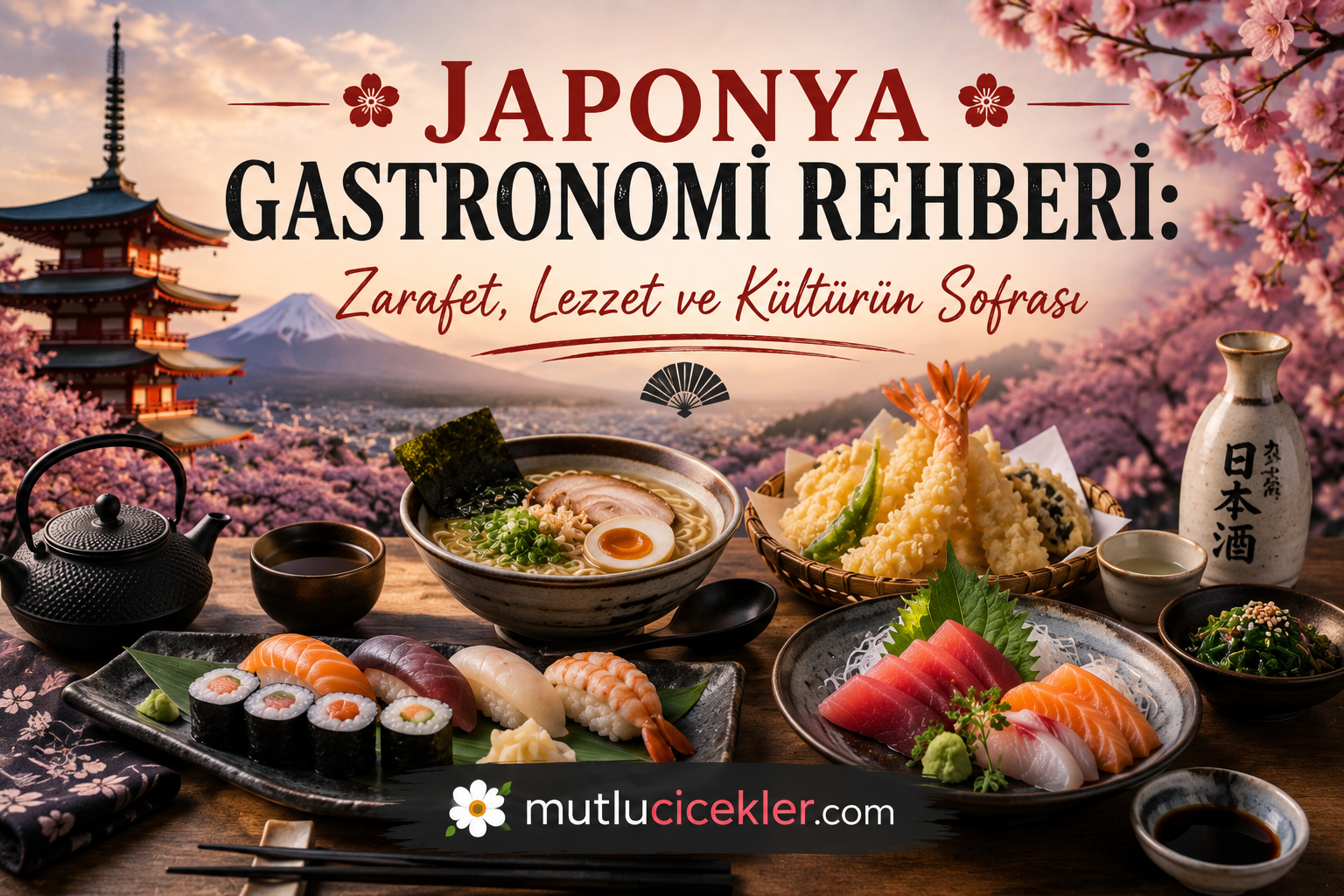 🍣 Japonya Gastronomi Rehberi: Zarafet, Lezzet ve Kültürün Sofrası