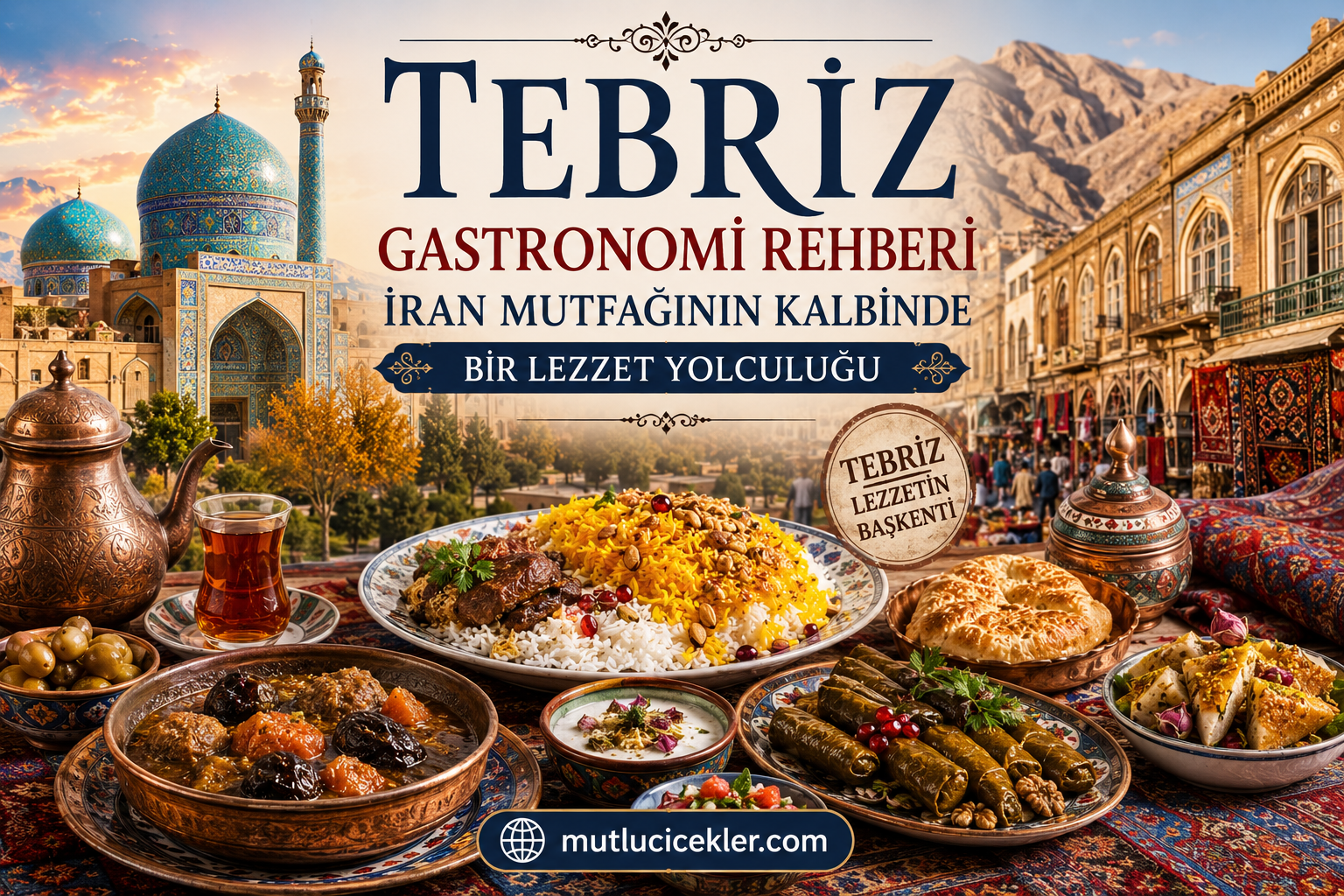 🍽️ Tebriz Gastronomi Rehberi: İran Mutfağının Kalbinde Bir Lezzet Yolculuğu