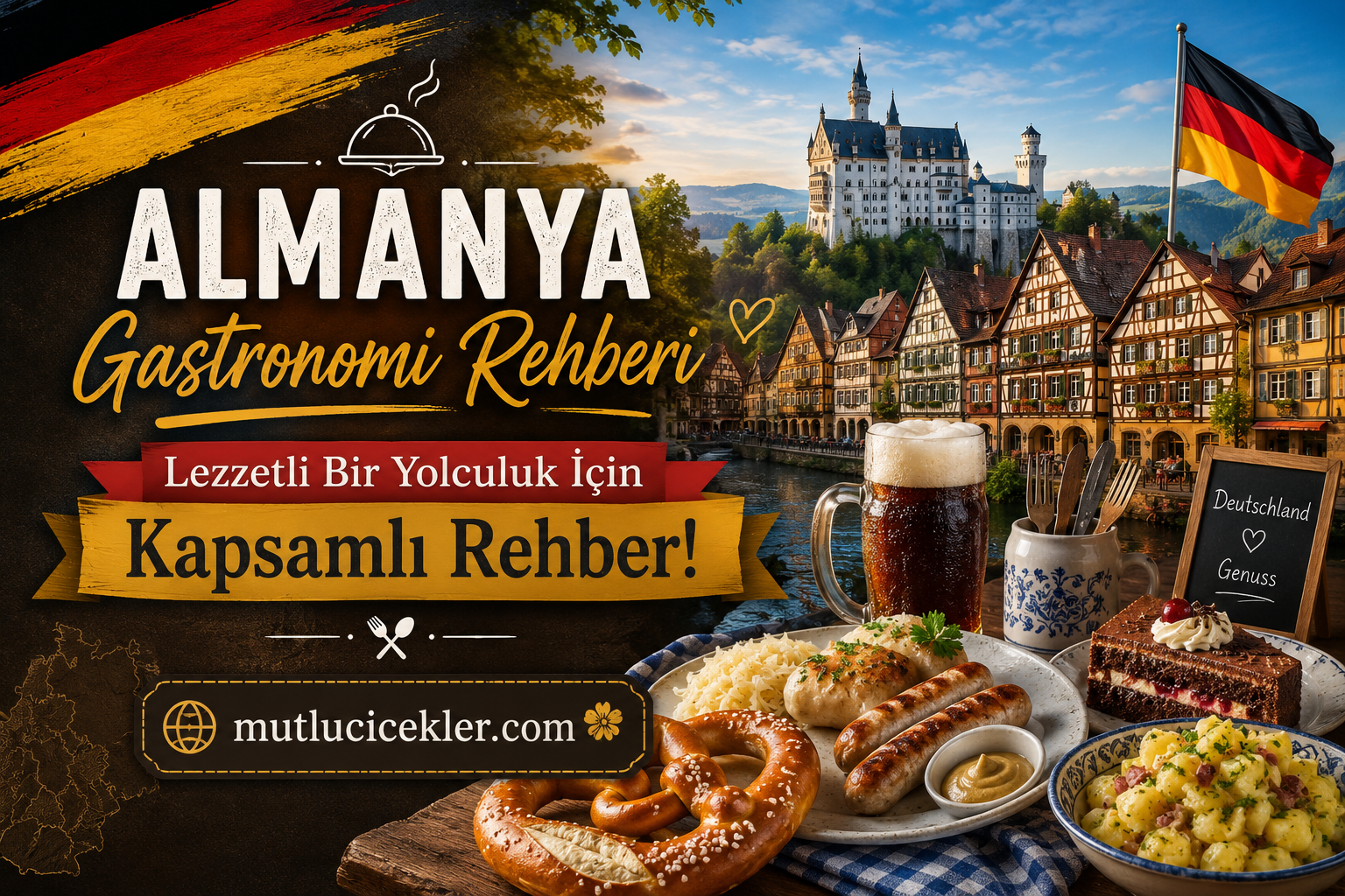 🇩🇪 Almanya Gastronomi Rehberi: Lezzetli Bir Yolculuk İçin Kapsamlı Rehber! 🍽️✨