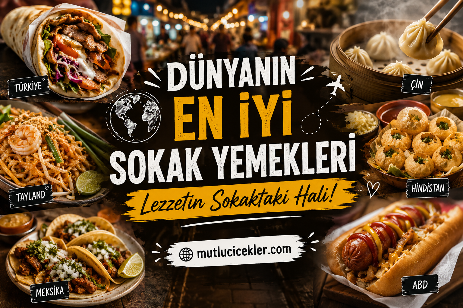 🌍 Dünyanın En İyi Sokak Yemekleri – Lezzetin Sokaktaki Hali!
