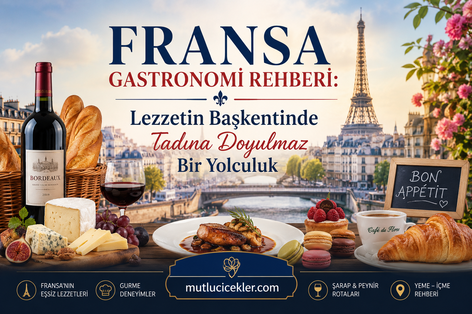 🥐 Fransa Gastronomi Rehberi: Lezzetin Başkentinde Tadına Doyulmaz Bir Yolculuk