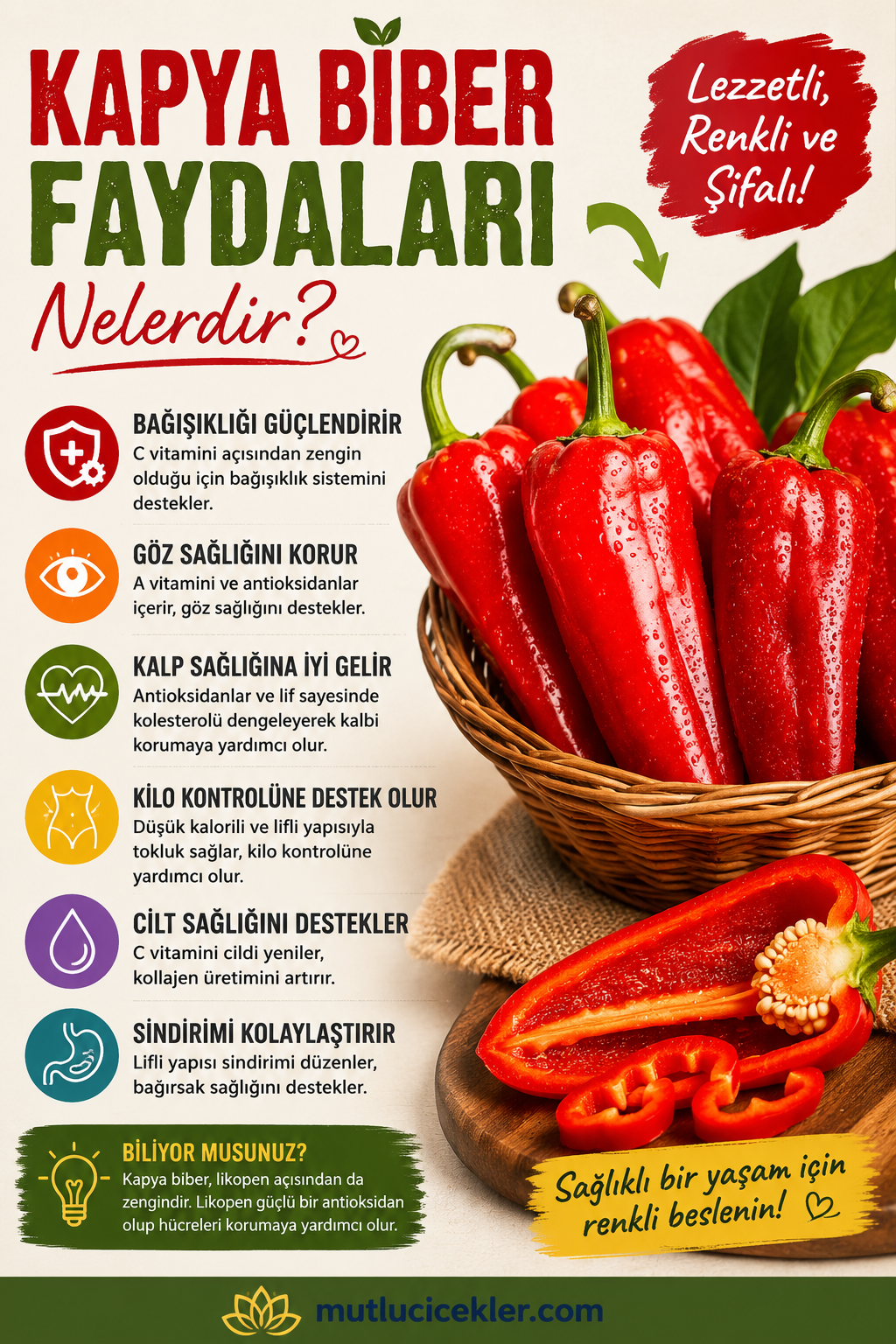 🔥 Kapya Biber Faydaları Nelerdir?