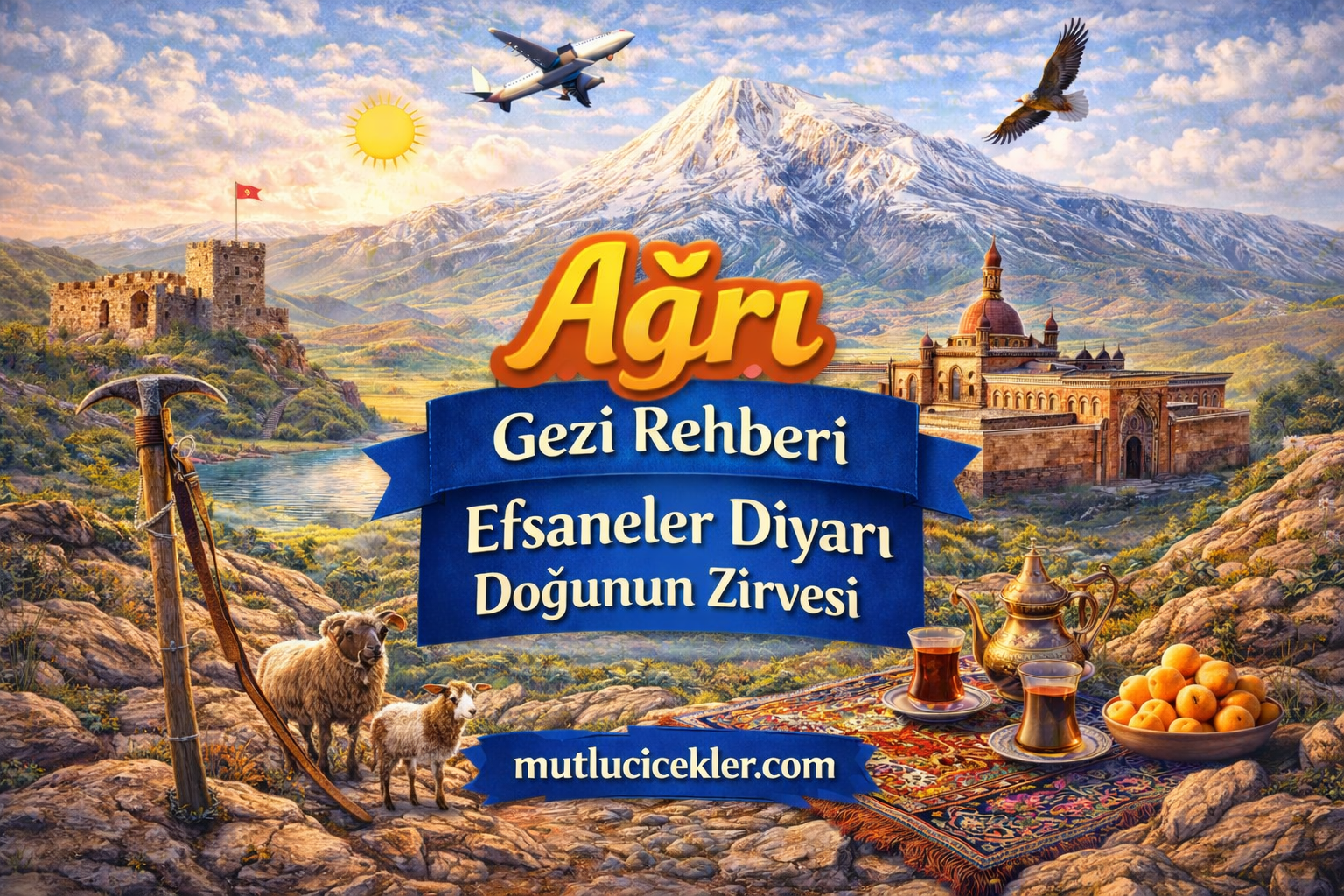 🏔️ Ağrı Gezi Rehberi: Efsaneler Diyarı Doğu’nun Zirvesi