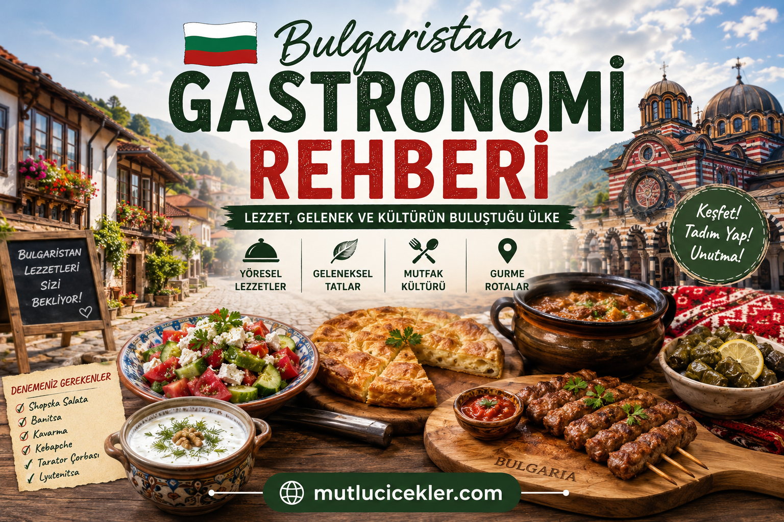 🇧🇬 Bulgaristan Gastronomi Rehberi
