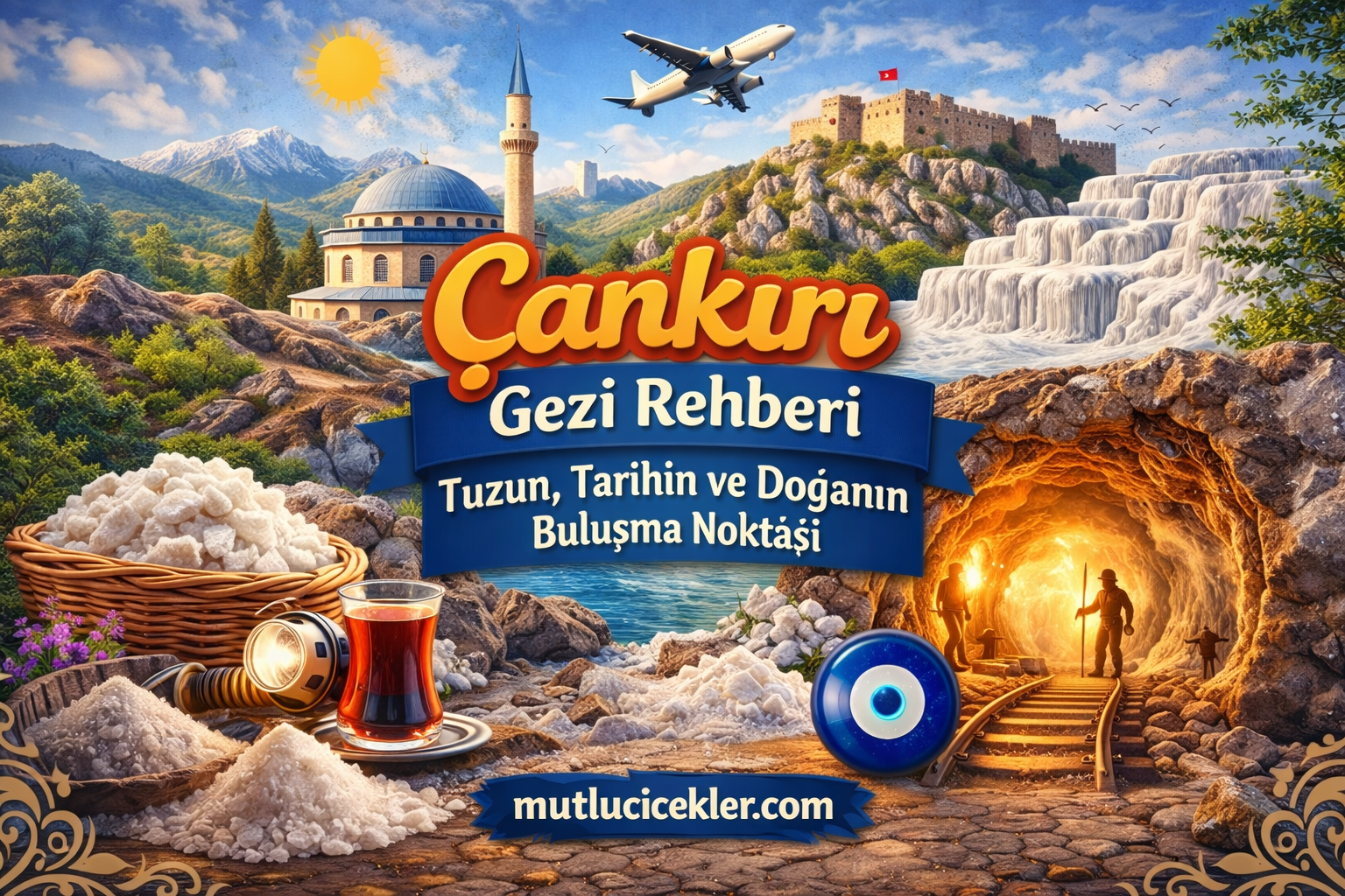 🏞️ Çankırı Gezi Rehberi: Tuzun, Tarihin ve Doğanın Buluşma Noktası