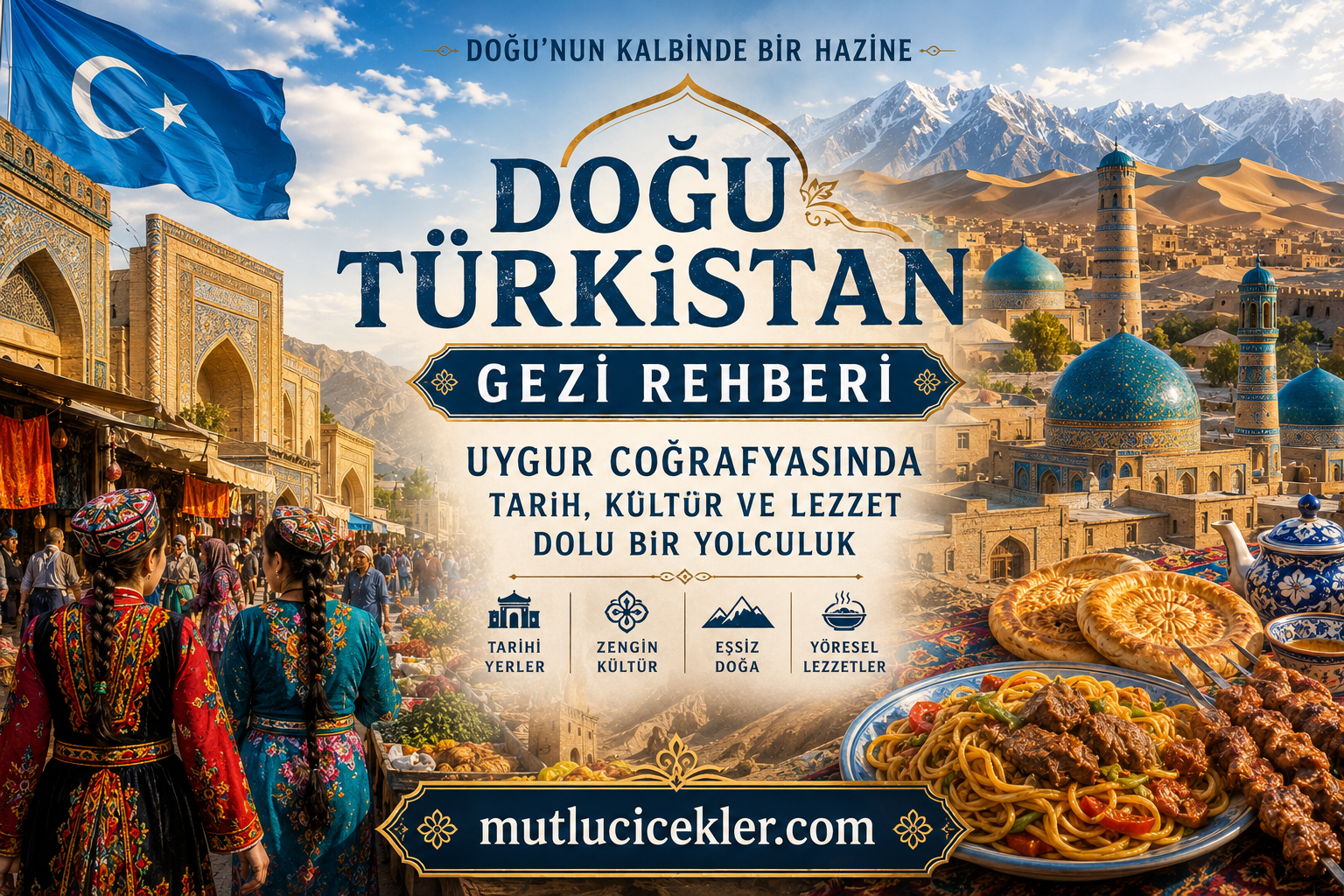 🏔️ Doğu Türkistan Gezi Rehberi: Uygur Coğrafyasında Tarih, Kültür ve Lezzet Dolu Bir Yolculuk