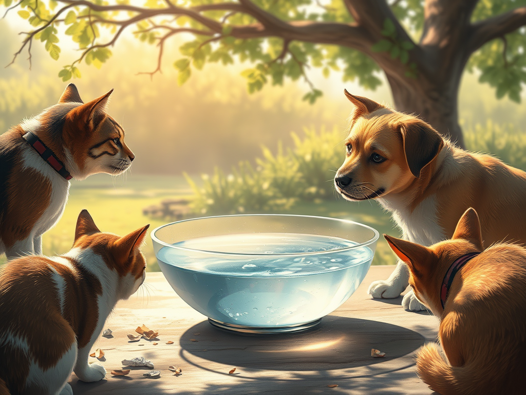 🐾 A Bowl of Water Can Save a Life: A Small Act of Kindness for Stray Animals