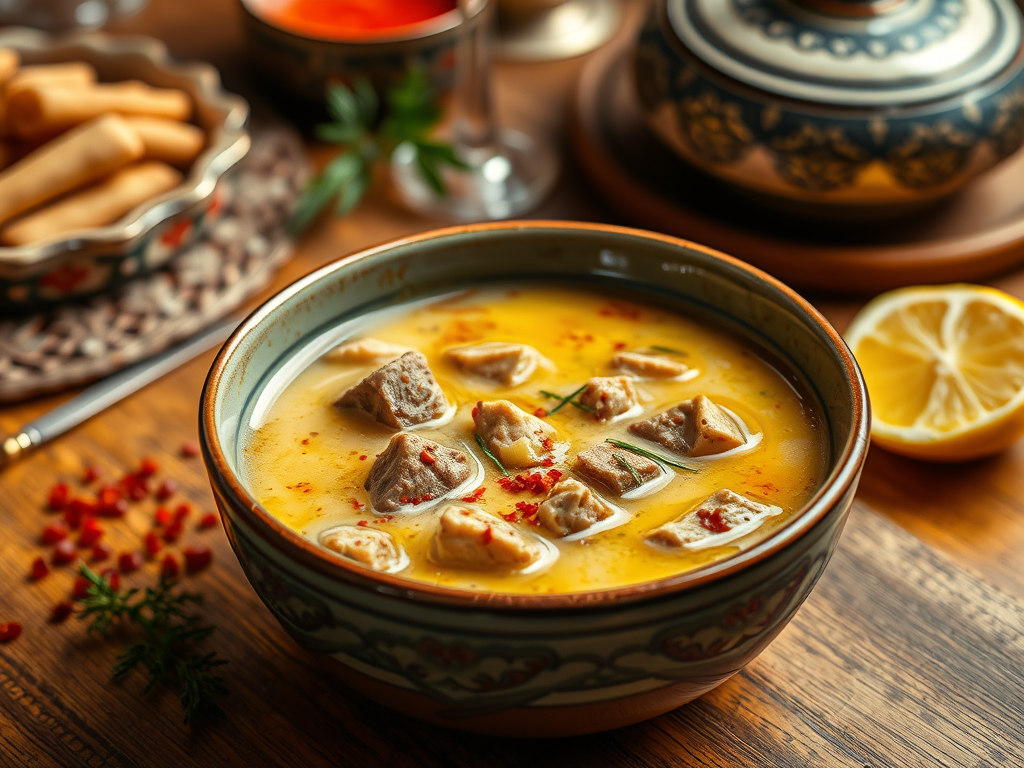 🍲 Düğün Çorbası Tarifi: Geleneksel Sofraların Vazgeçilmezi