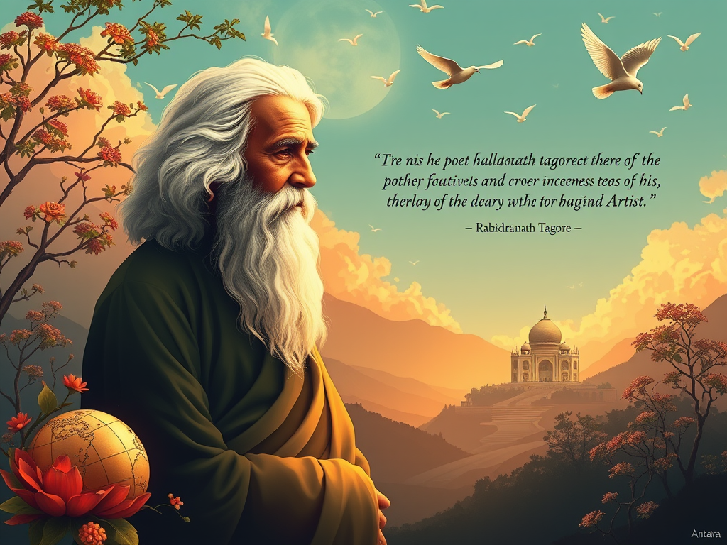 🌿 रवींद्रनाथ टैगोर कौन थे? अंकारा की एक सड़क पर उनका नाम क्यों है?