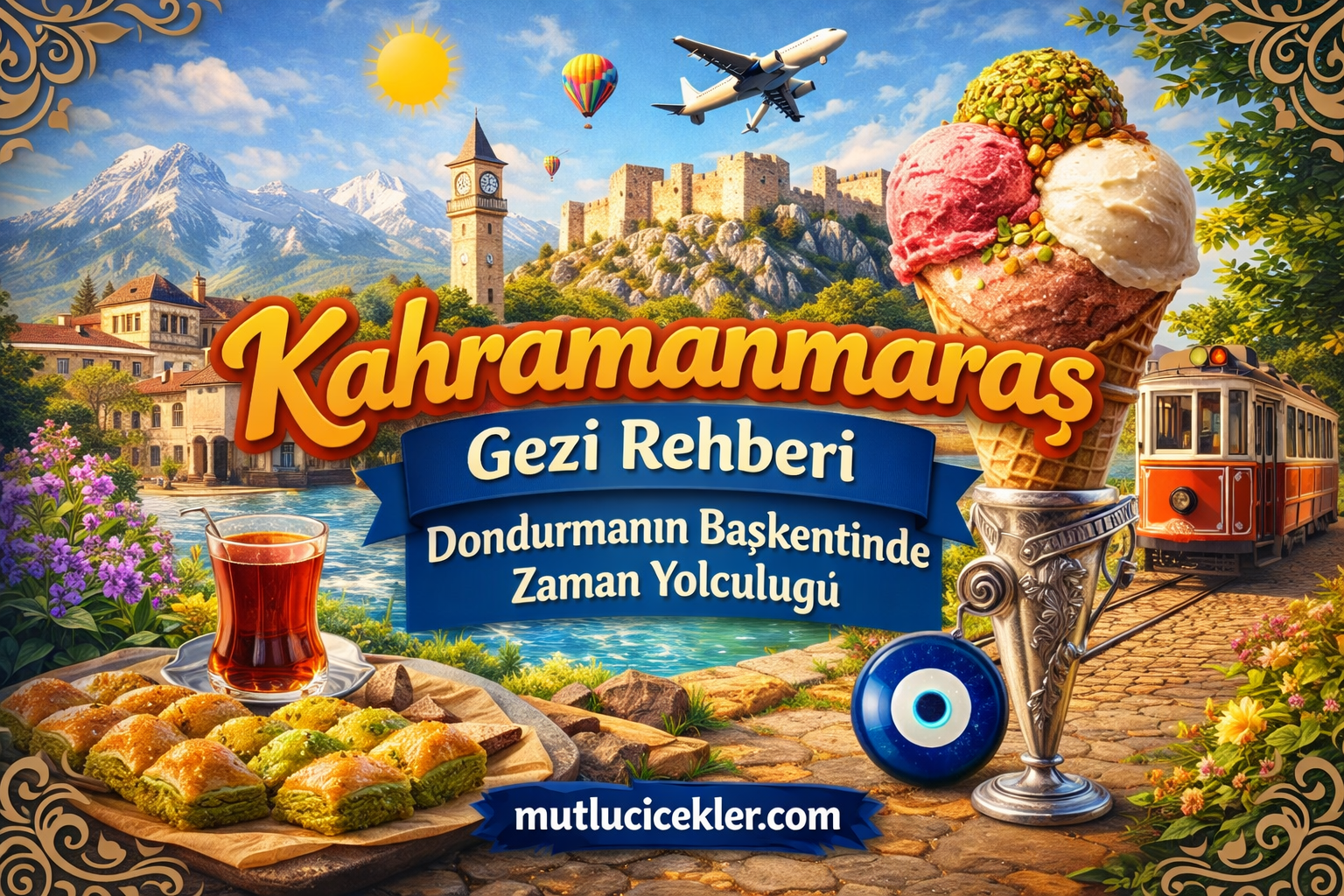 🏞️ Kahramanmaraş Gezi Rehberi: Dondurmanın Başkentinde Zaman Yolculuğu