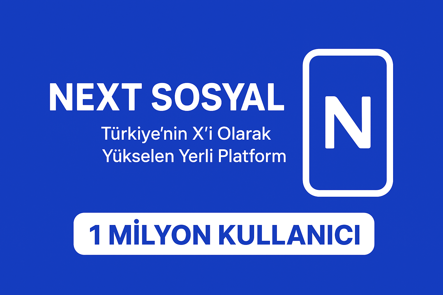 📱 Next Sosyal: Türkiye’nin X’i Olarak Yükselen Yerli Platform