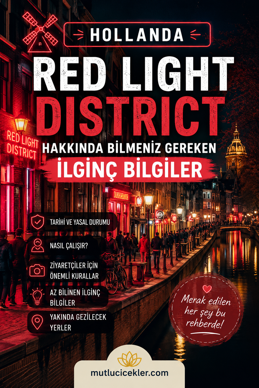 Hollanda Red Light District Hakkında Bilmeniz Gereken İlginç Bilgiler 🇳🇱✨