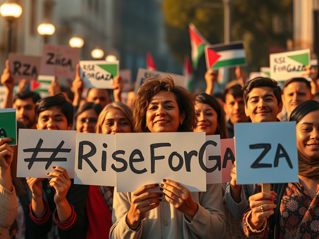 ✨ Rise For Gaza: İnsanlığın Dayanışma Çığlığı