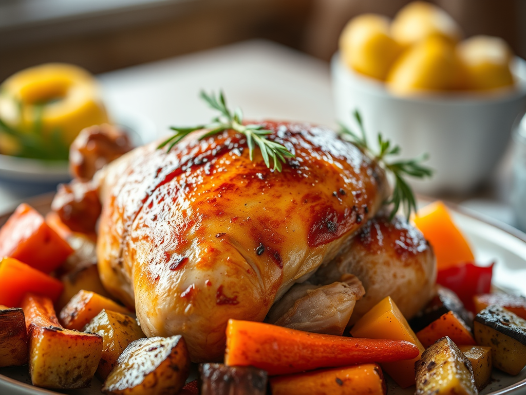 🍗 Fırında Sebzeli Hindi But Tarifi: Sağlıklı ve Lezzetli Sofraların Vazgeçilmezi