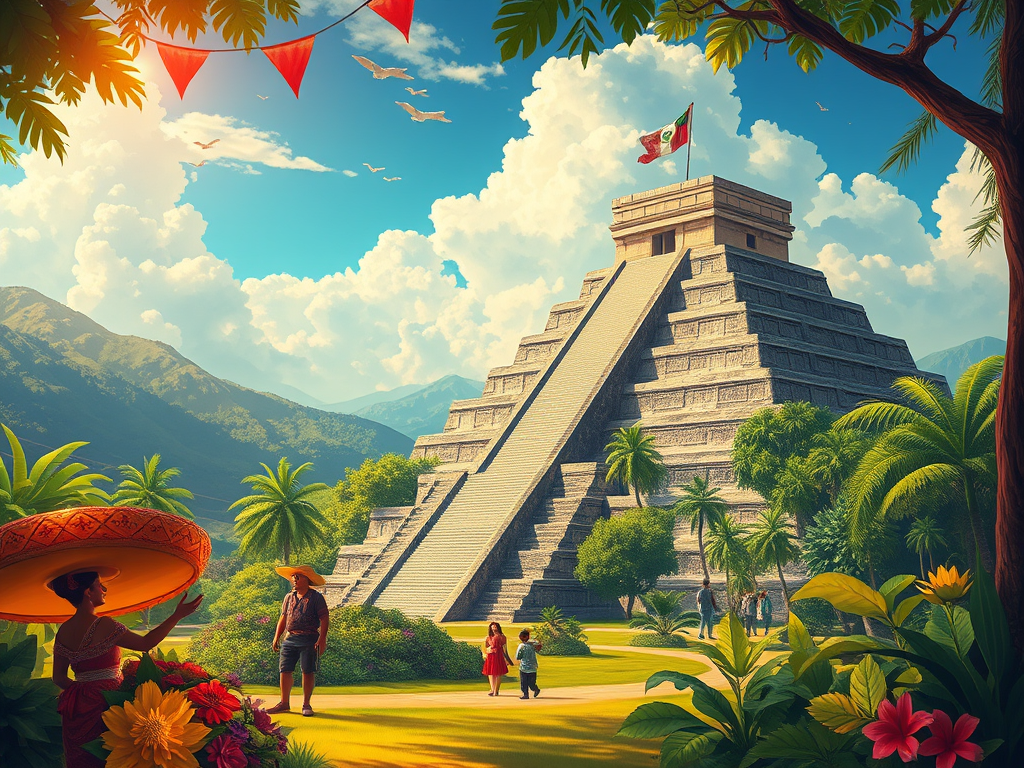 🇲🇽 Meksika Hakkında 20 İlginç Bilgi: Renkli Kültür ve Doğanın Büyüsü 🌵🌞