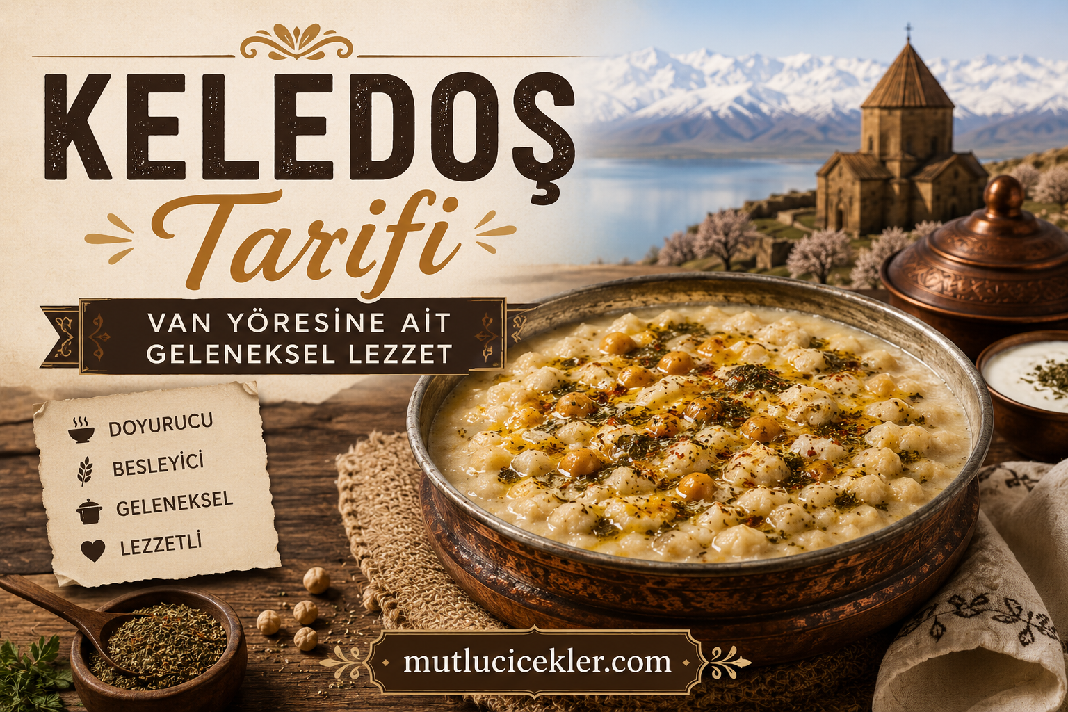 🍲 Keledoş Tarifi | Van Yöresine Ait Geleneksel Lezzet