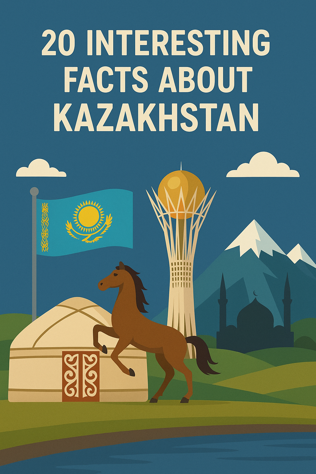 🇰🇿 Kazakistan Hakkında 20 İlginç Bilgi