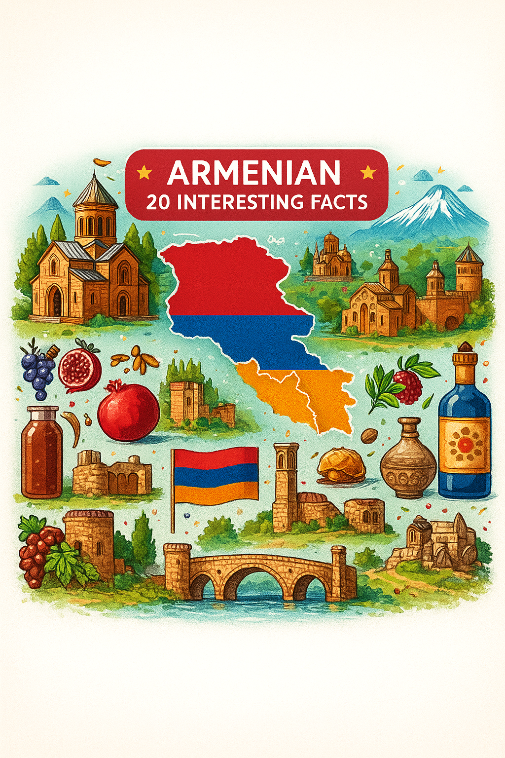 🇦🇲 Ermenistan Hakkında 20 İlginç Bilgi