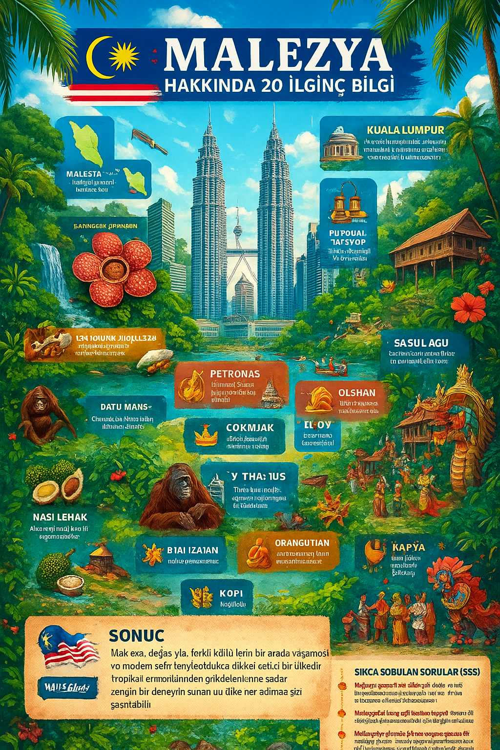 🇲🇾 Malezya Hakkında 20 İlginç Bilgi