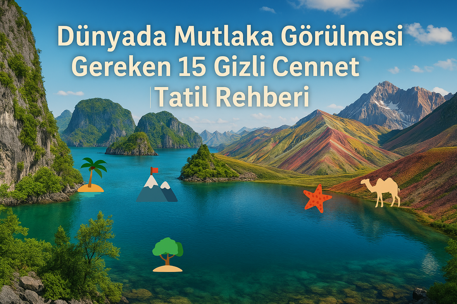 ✈️ Dünyada Mutlaka Görülmesi Gereken 15 Gizli Cennet | Tatil Rehberi