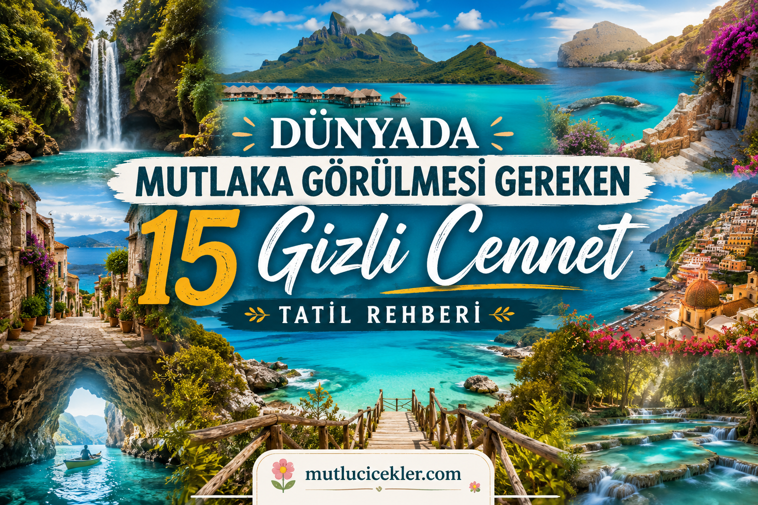 ✈️ Dünyada Mutlaka Görülmesi Gereken 15 Gizli Cennet | Tatil Rehberi