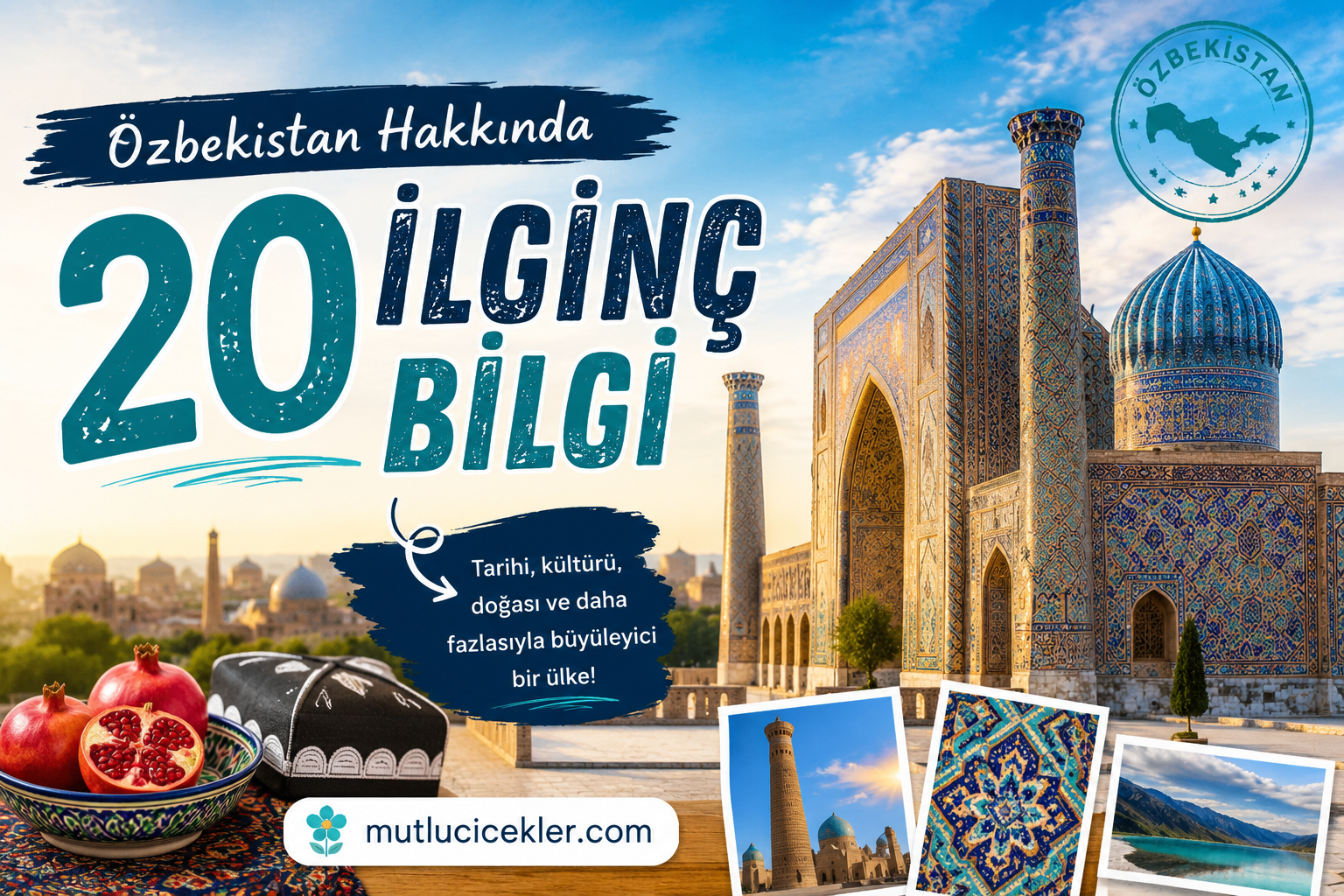 🇺🇿 Özbekistan Hakkında 20 İlginç Bilgi