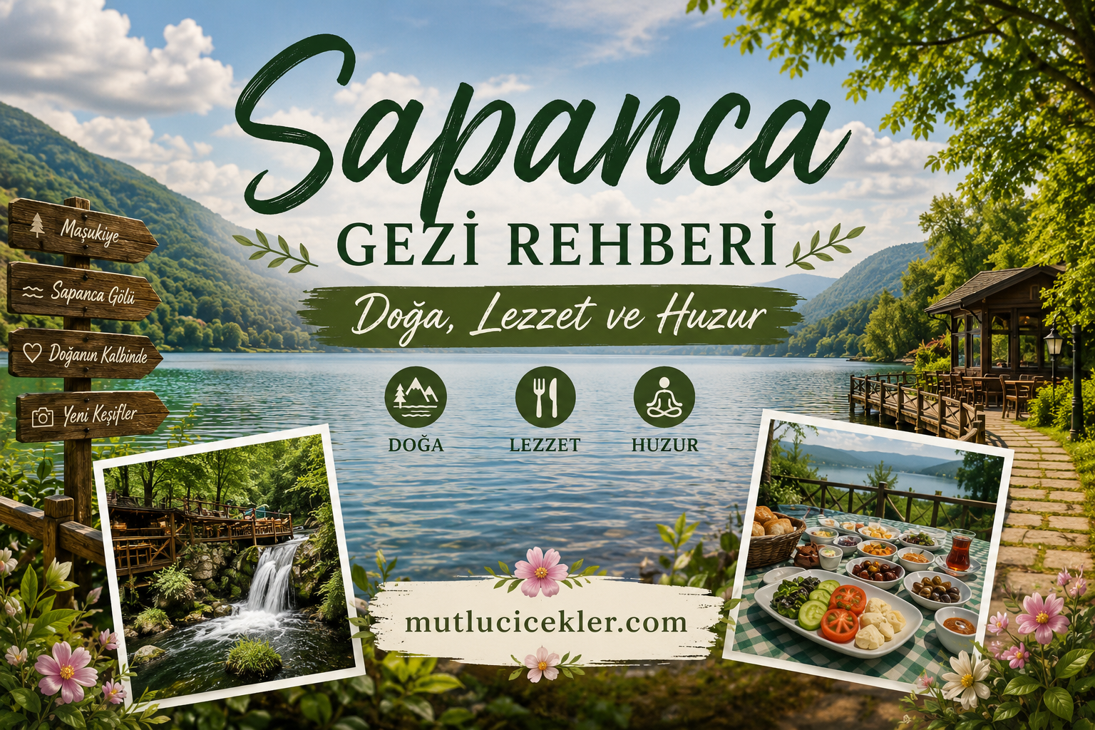 🌿 Sapanca Gezi Rehberi – Doğa, Lezzet ve Huzur