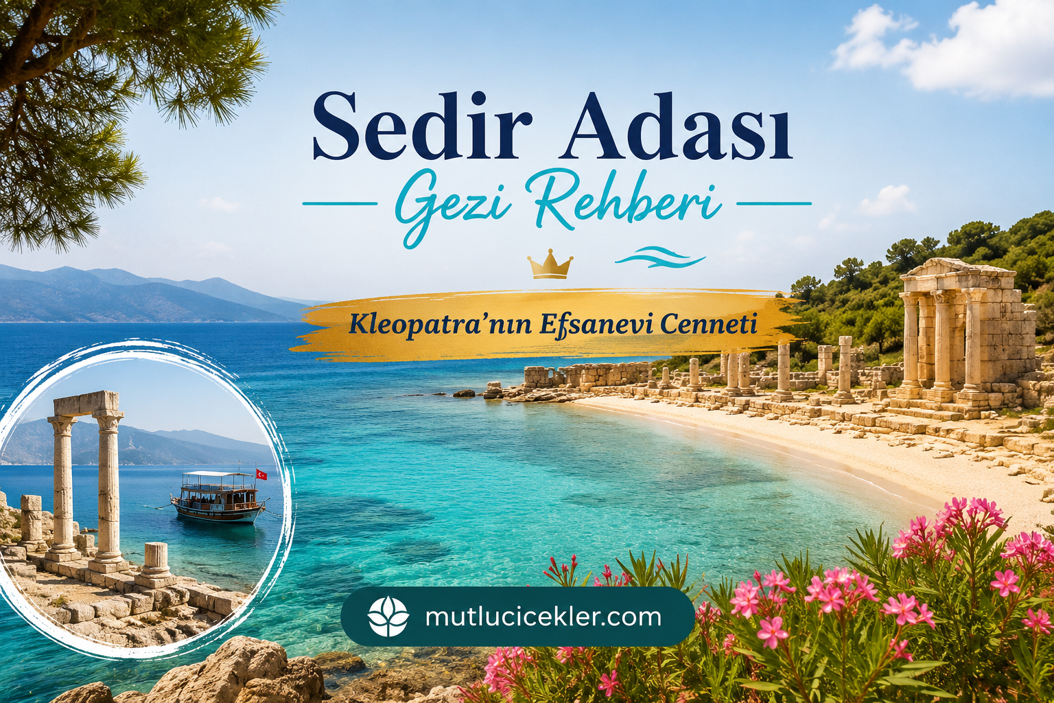 🏝️ Sedir Adası Gezi Rehberi: Kleopatra’nın Efsanevi Cenneti