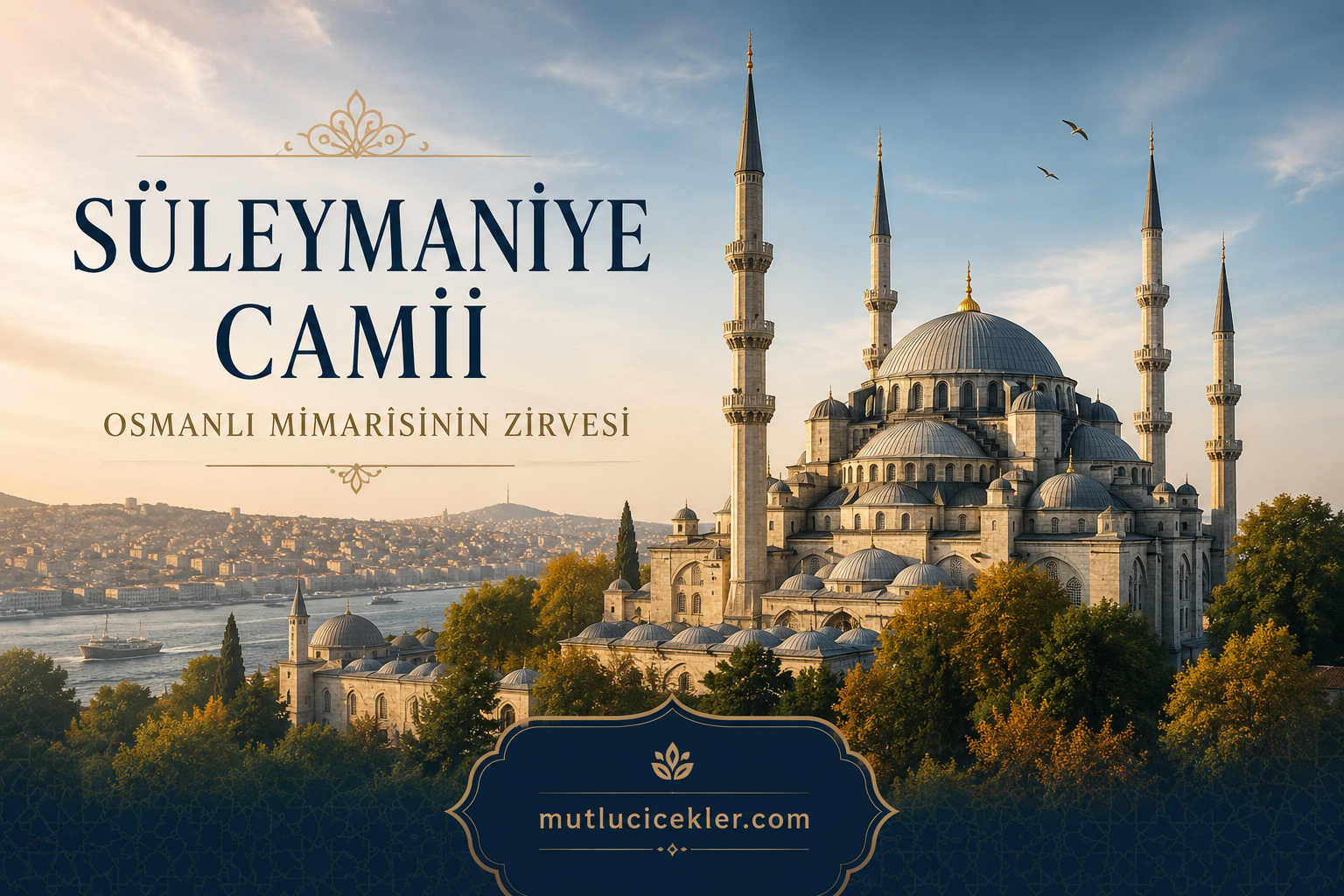 🕌 Süleymaniye Camii: Osmanlı Mimarîsinin Zirvesi