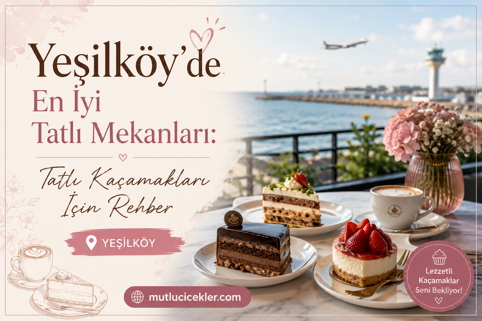 🍰 Yeşilköy’de En İyi Tatlı Mekanları: Tatlı Kaçamakları İçin Rehber