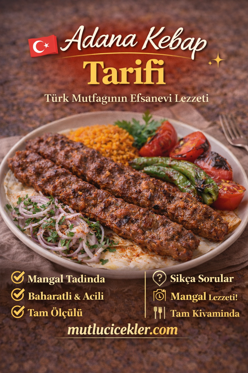 Adana Kebap Tarifi: Türk Mutfağının Efsanevi Lezzeti