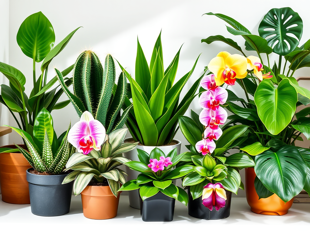 🌿 10 Easy-to-Care Flowers for Your Home