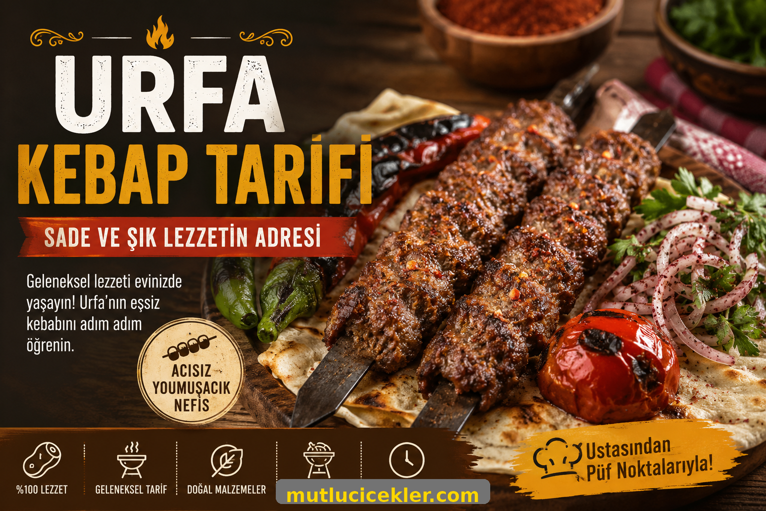 Urfa Kebap Tarifi: Sade ve Şık Lezzetin Adresi