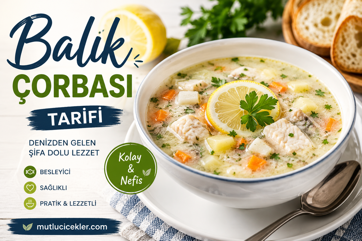 Balık Çorbası Tarifi: Denizden Gelen Şifa Dolu Lezzet