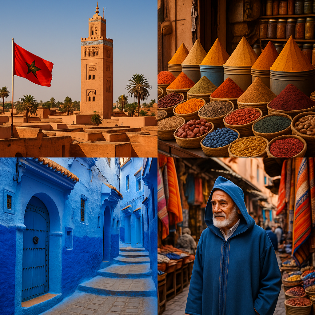 🇲🇦 Fas Hakkında 20 İlginç Bilgi 🌴 | Renklerin, Baharatların ve Gizemli Kültürün Ülkesi