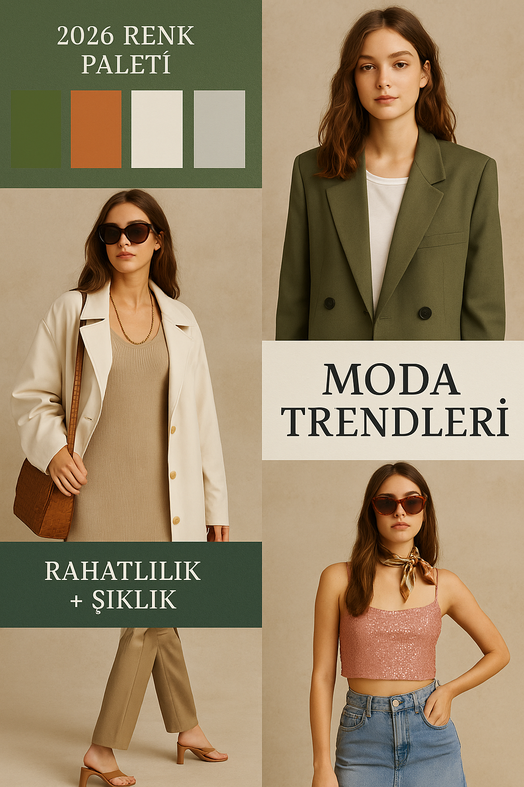 👗✨ 2026 Yılı Moda Rehberi | Renkler, Tarzlar ve Yeni Dönemin Trendleri