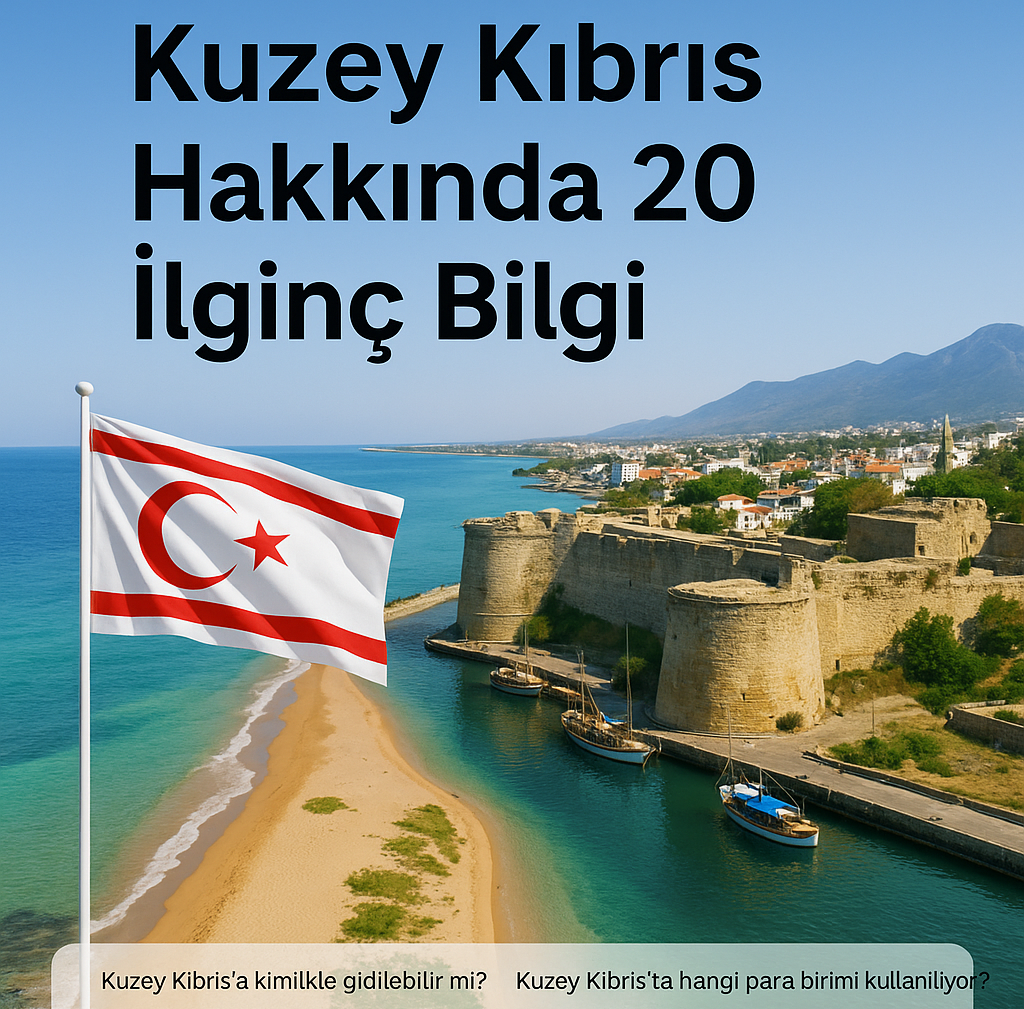 🇹🇷 Kuzey Kıbrıs Hakkında 20 İlginç Bilgi