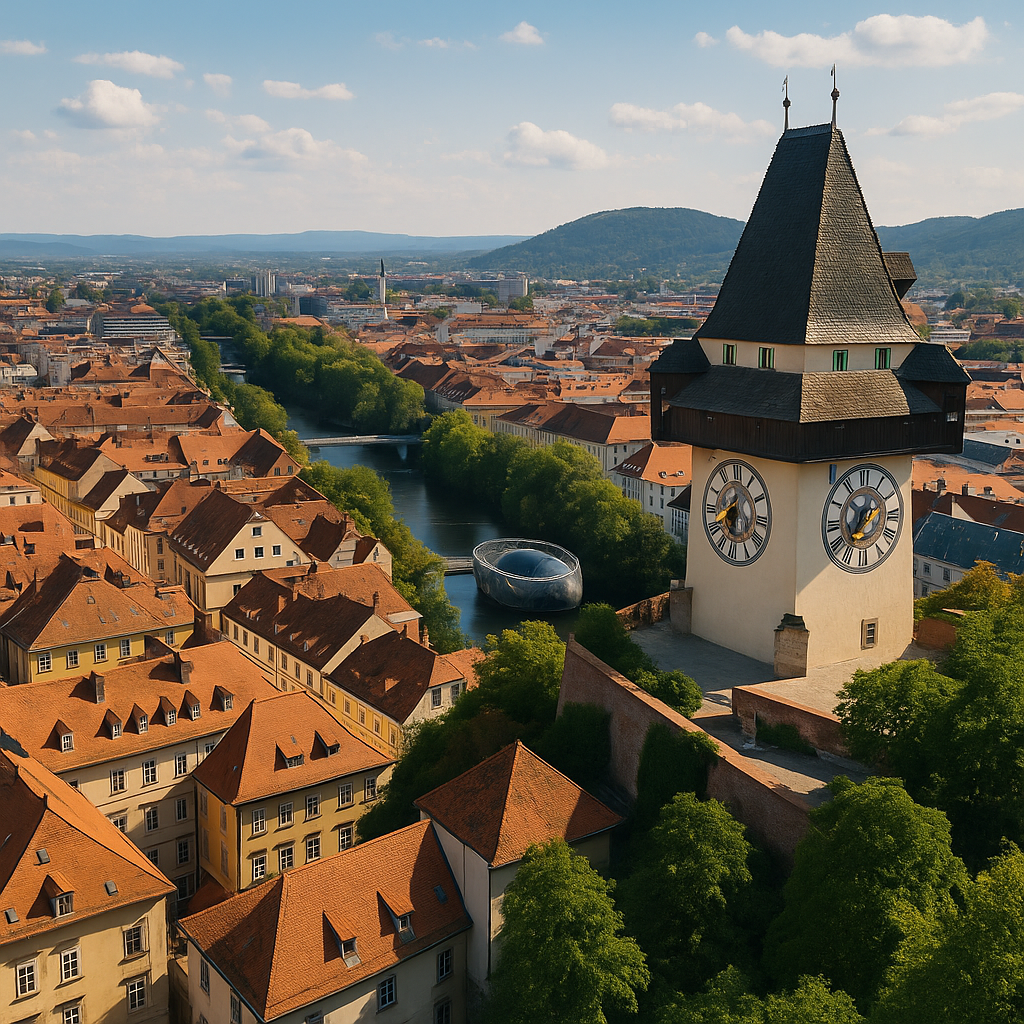 🇦🇹 Graz Gezi Rehberi: Avusturya’nın Kültür ve Mimari Şehri